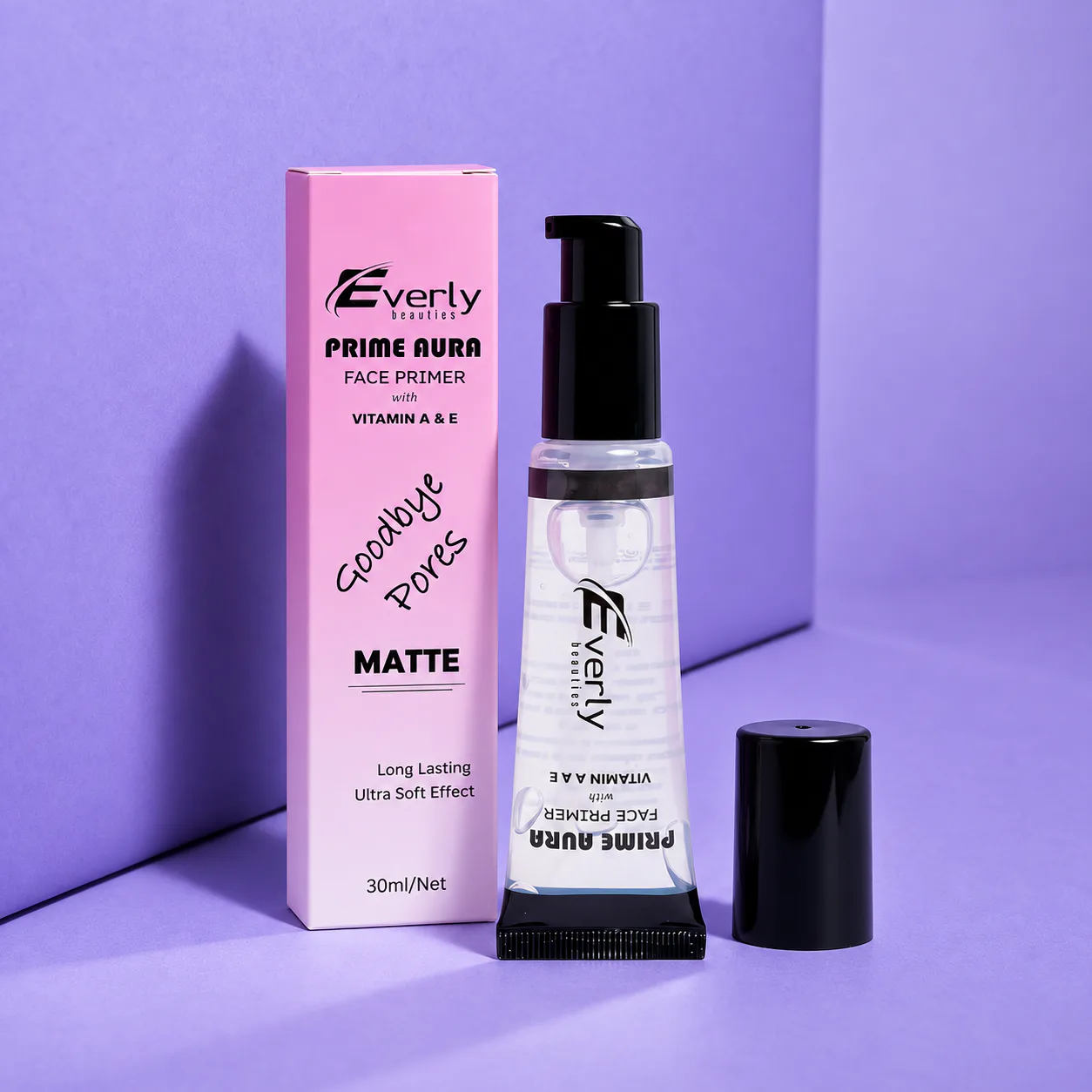 Everly Beauties Prime Aura Face Primer - 30ml