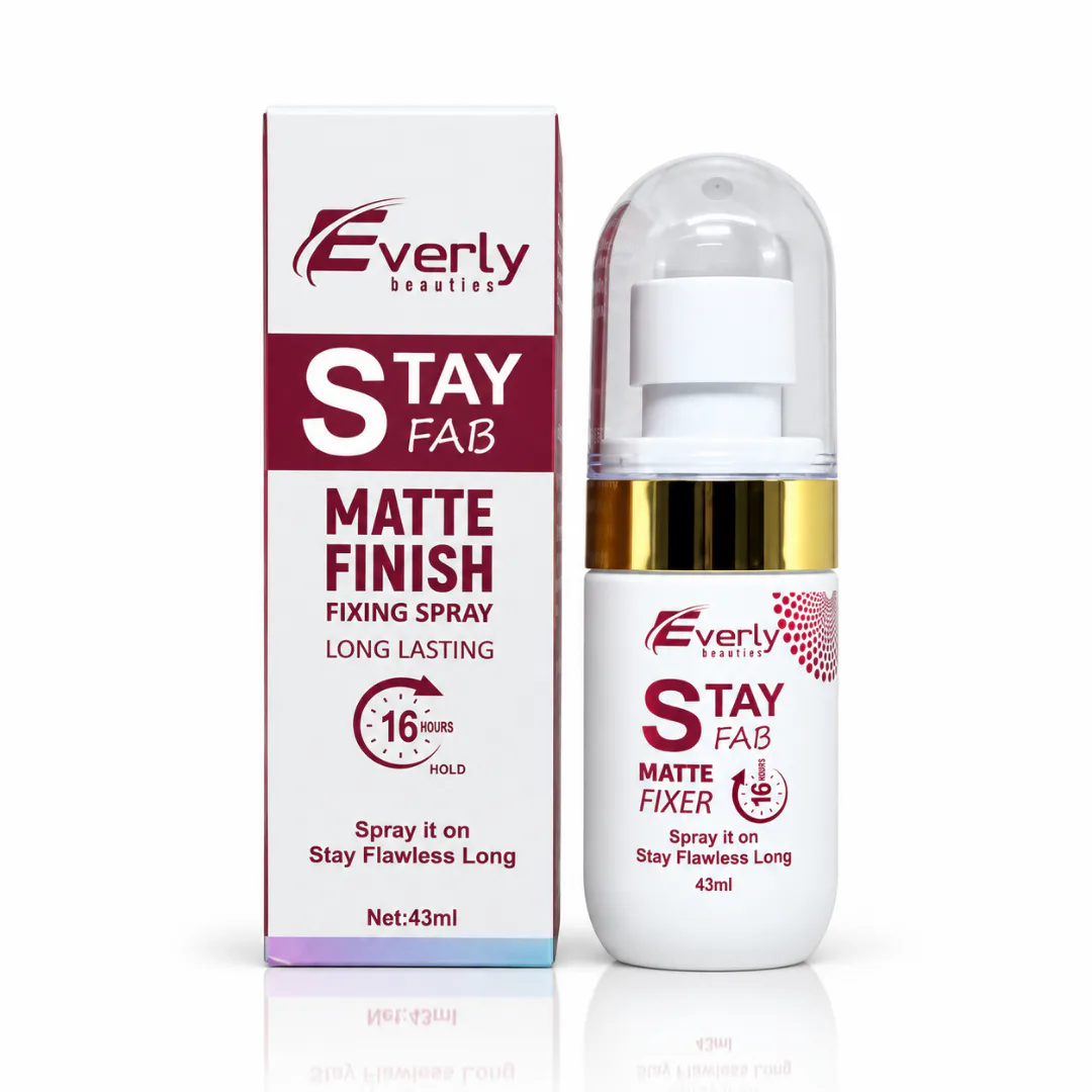 Everly Beauties Stay Fab Matte Finish Fixing Spray 43ml | Setting Spray