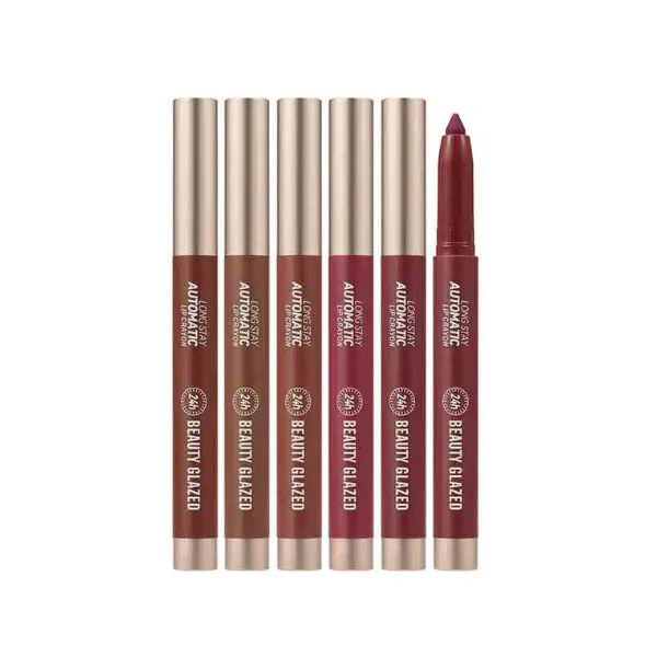 Beauty Glazed Automatic Lip Crayon | Waterproof Lipstick