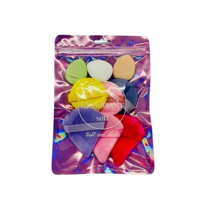 Kiss Lovely soft 9pcs Makeup Puff Set