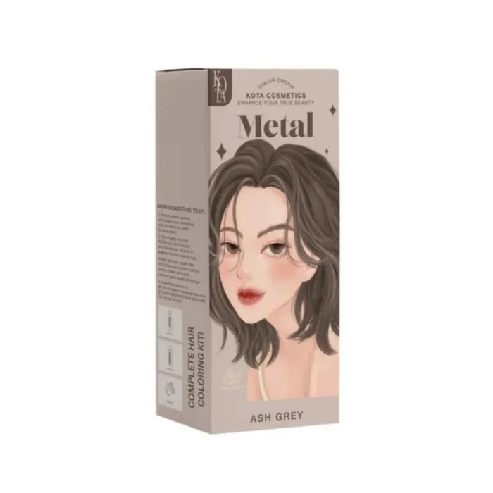 Kota Cosmetics Metal Hair Color – Ash Grey