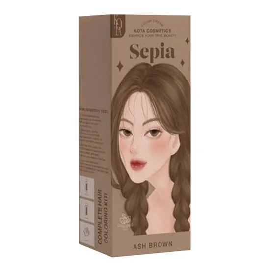 Kota Cosmetics Sepia Hair Color – Ash Brown