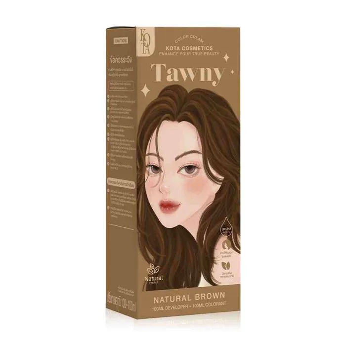 Kota Cosmetics Tawny Hair Color – Natural Brown
