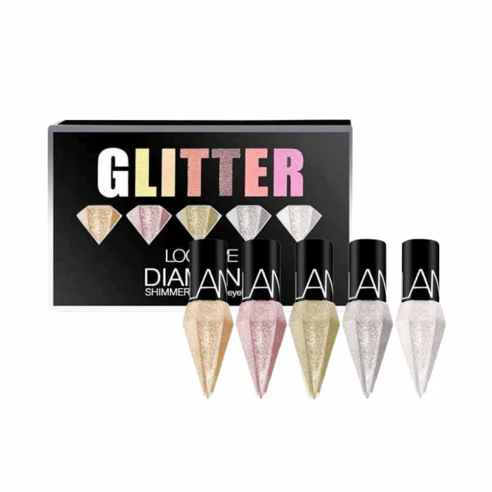 Look Me Diamond Shimmer Glitter Liquid Eyeliner Set