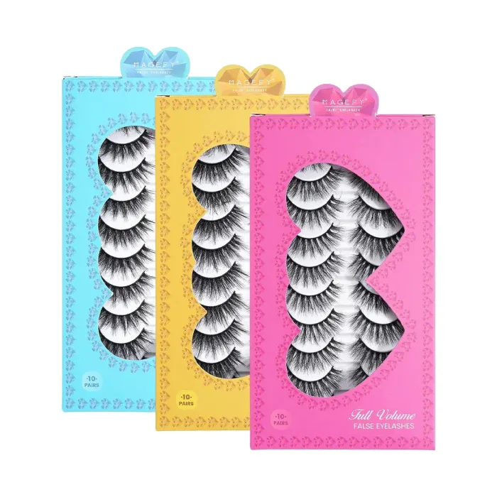 MAANGE MAGEFY 10pairs False Eyelashes Set