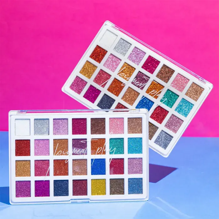 Pigment Play Rainbow Glow Max Effect Glitter Eyeshadow Palette – One Love