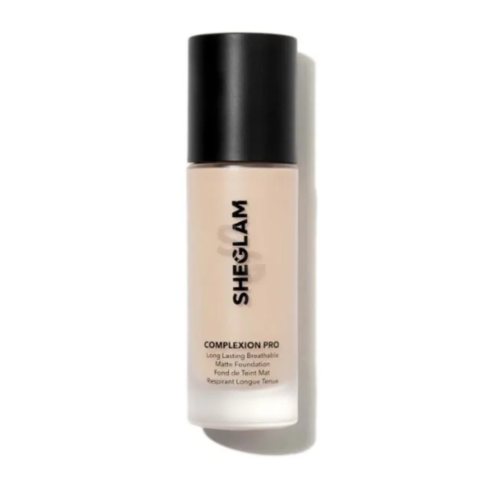 SHEGLAM Complexion Pro Breathable Matte Foundation | High Coverage | Waterproof