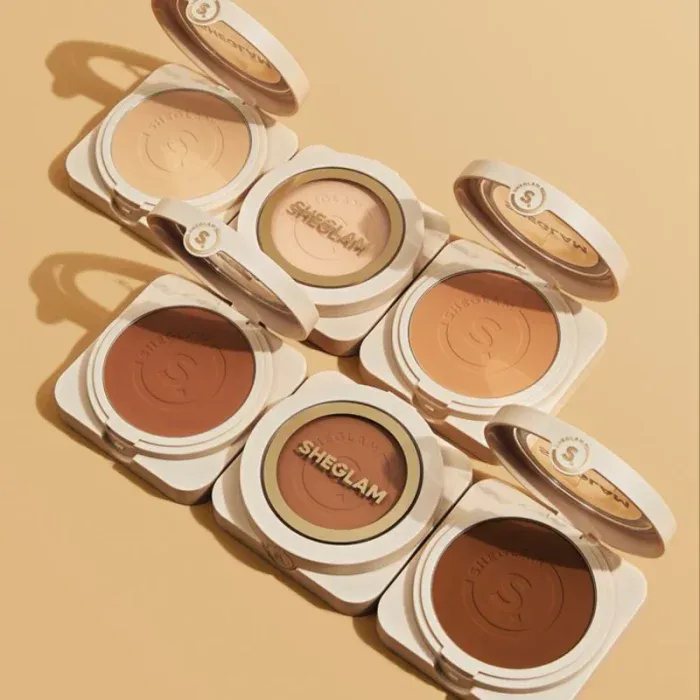SHEGLAM SKin-Focus Full Coverage Powder Foundation | Waterproof Compact