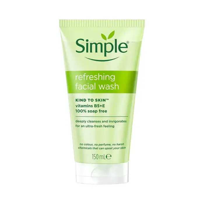 Simple Kind to Skin Refreshing Facial Gel Wash 150ml
