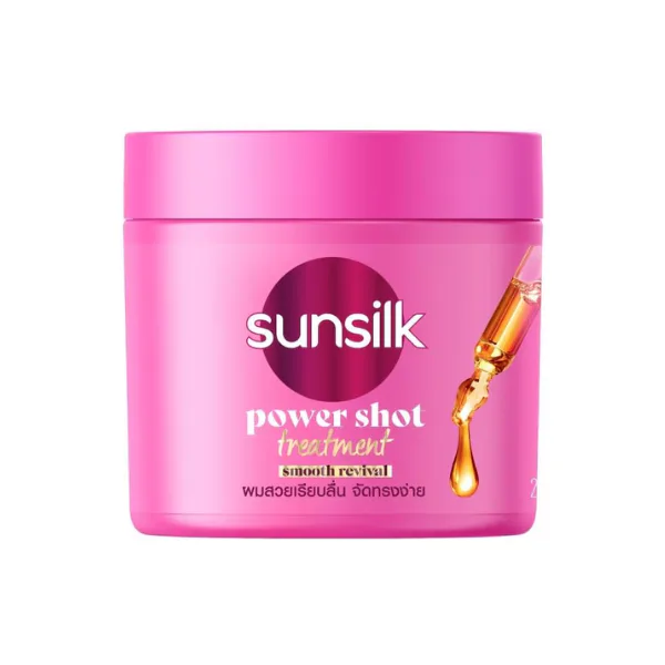 Sunsilk Treatment Power Shot Smooth Revival Hair Mask 250ml – Pink