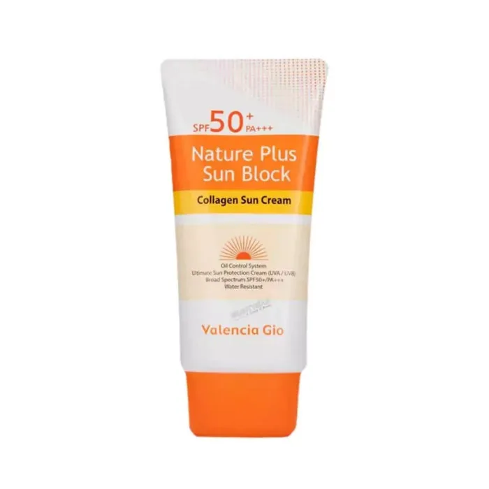 Valencia Gio Nature Plus Sun Block Suncream SPF 50+