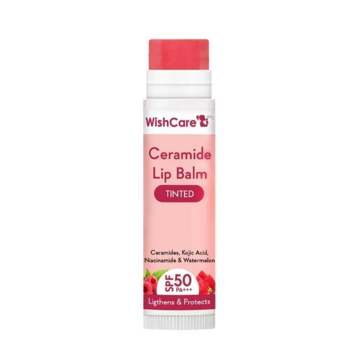 WISHCARE Ceramide Tinted Lip Balm with SPF 50 PA+++